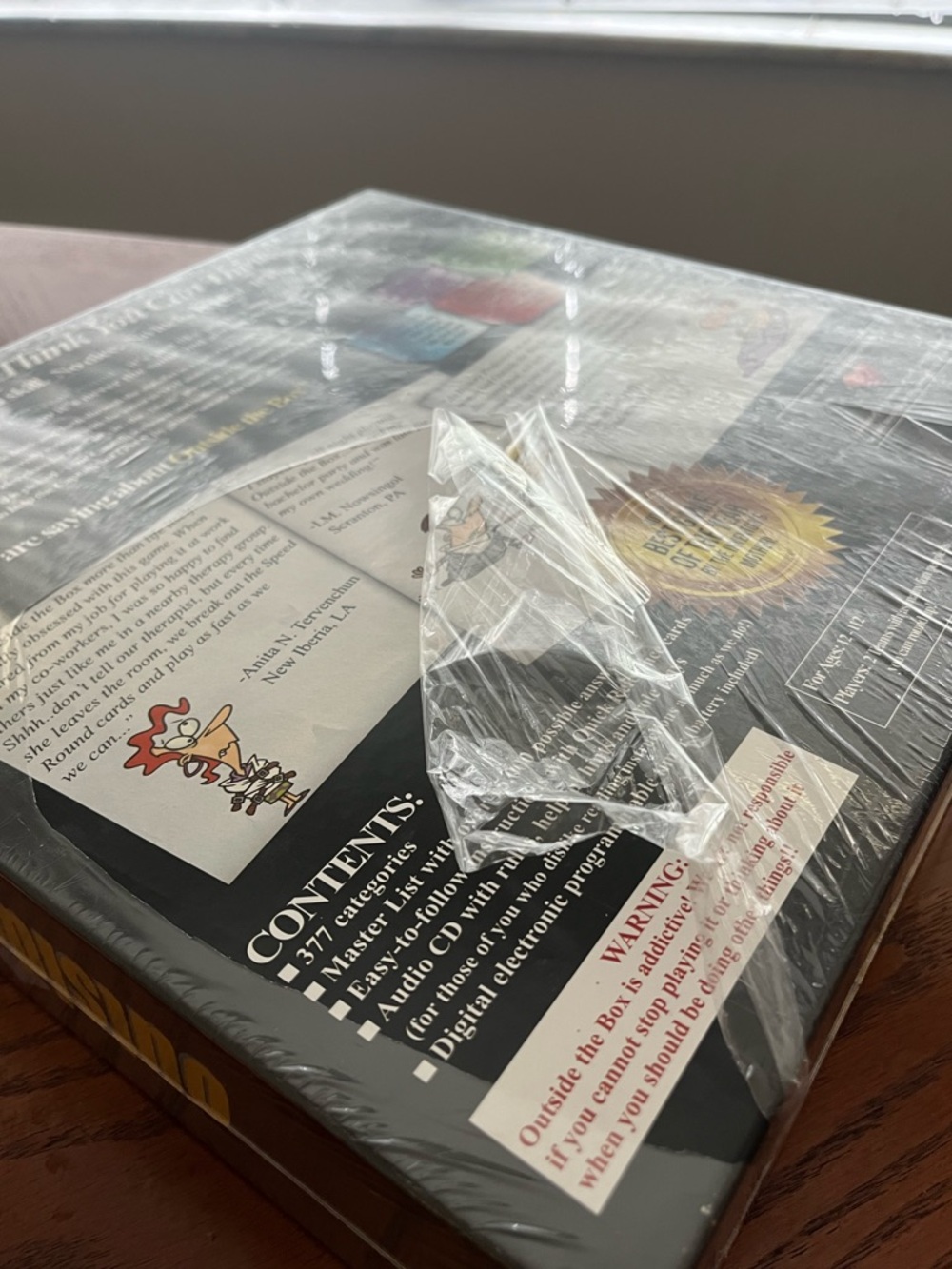 2011 Outside the Box Party Board Game - Unopened - Picture 3 of 4